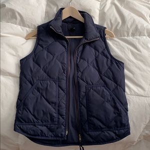 J. Crew Navy Blue Vest